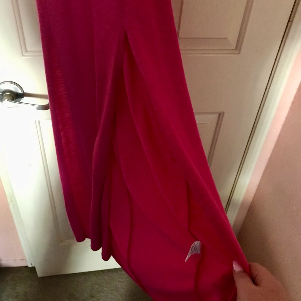 Super fun dress for the beach as a cover-up very sexy with the slits.